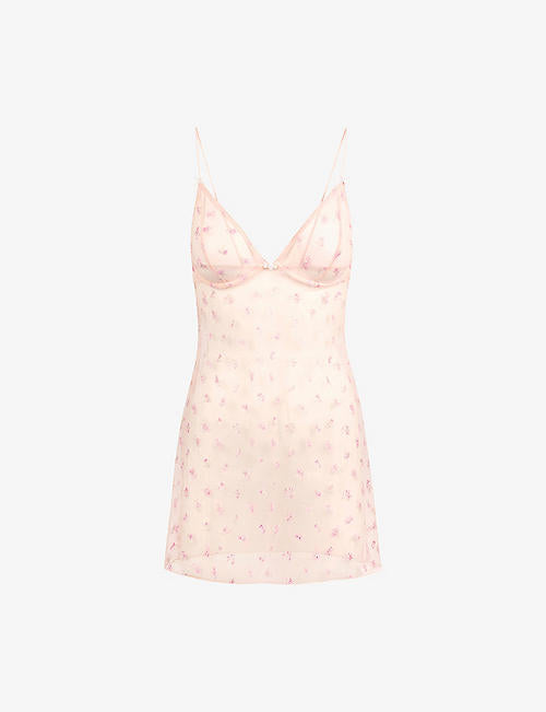 Spring Intimates Underwired Lace Slip Dress